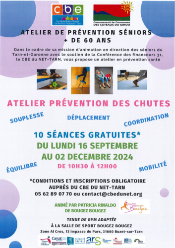 Ateliers de prévention des chutes pour les séniors ... Image 1