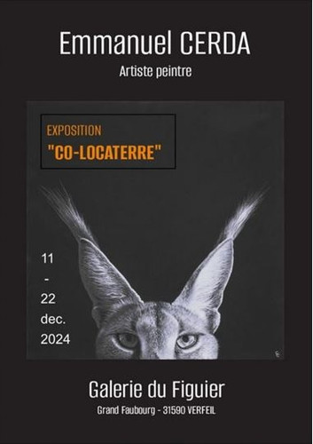 Exposition &quot;Co-locaterre&quot; par Emmanuel CERDA - Vernissage ... Image 1