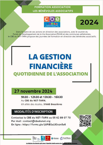 Formation Gestion financière pour les bénévoles associatifs Image 1