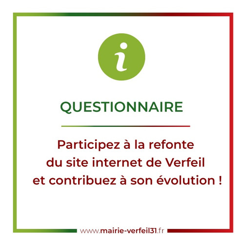 Enquête sur la refonte du site internet de la commune de ... Image 1