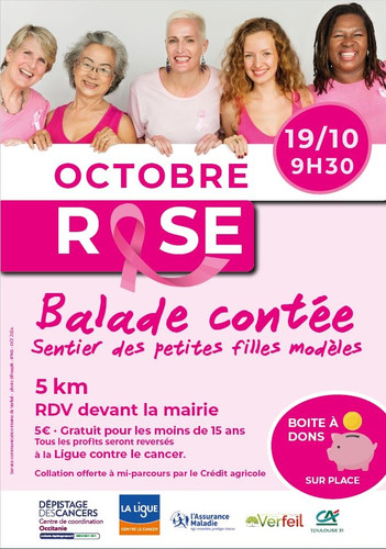 Octobre rose - Balade contée Image 1