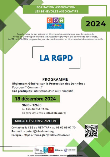 Formation RGPD pour les bénévoles associatifs Image 1