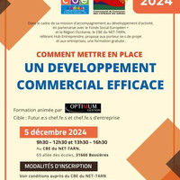 Formation gratuite sur le développement commercial